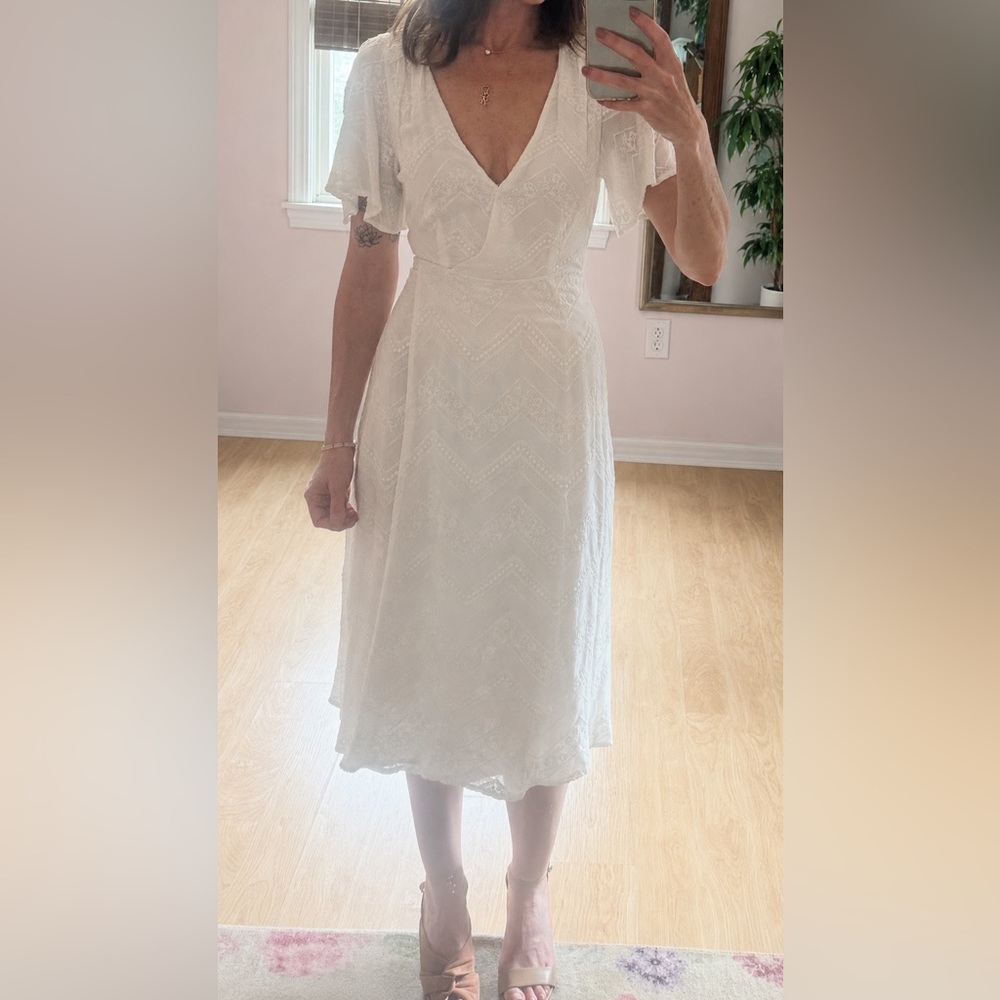 Astr White Lace Dress - Picture 11 of 11